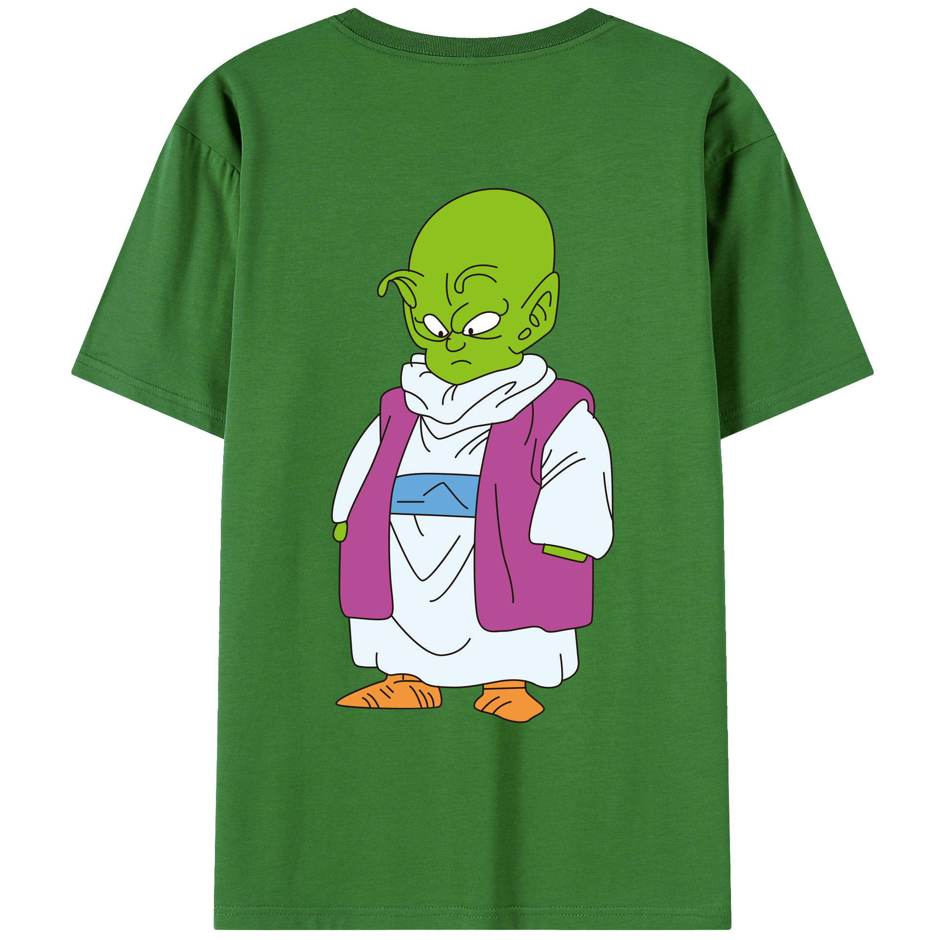 （画像用） ドラゴンボール ピッコロ DRAGON BALL Piccolo レディース半袖Tシャツ(バックプリント)